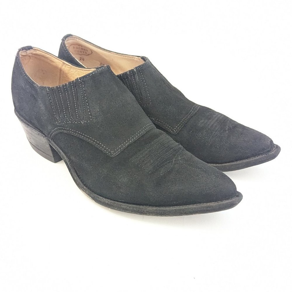 Nocona Boots - Ankle Height Slip on Western Boots - Size 8.5 D